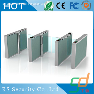 OEM Depot Access Control Glass Turnstile Door Use